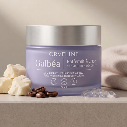 Galbéa Orveline — crème cou & décolleté, pot 50 ml