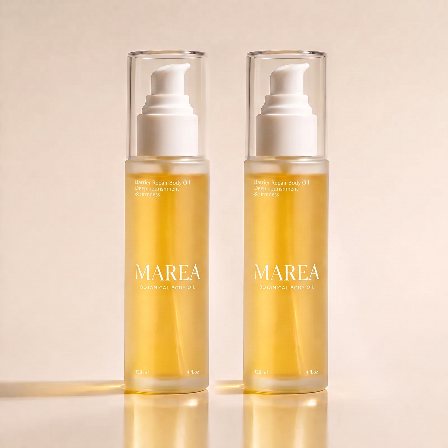 MAREA Huile Corps Botanique · Peau Visiblement Lissée