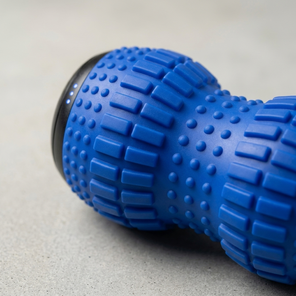 Texture : picots de massage et surface crantée